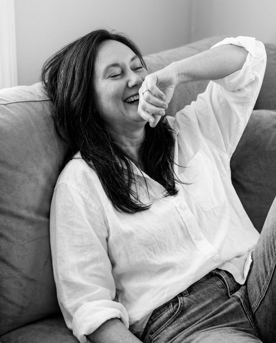 Eileen MacDonell laughing