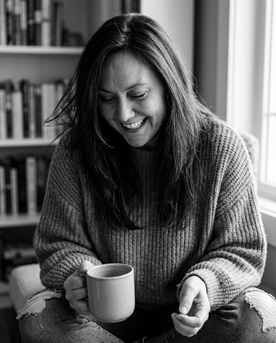 Eileen MacDonell with her mug